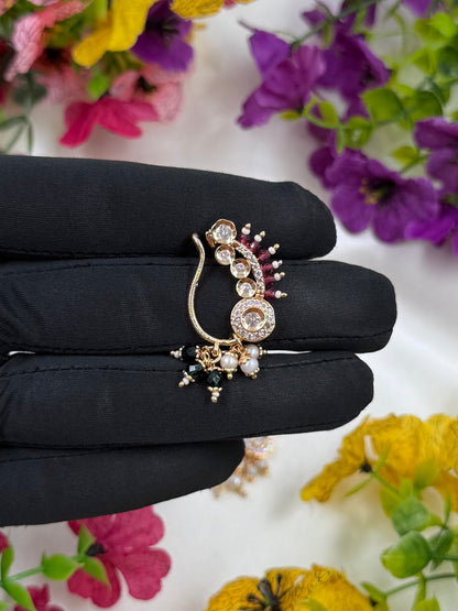 Yuvika Moissanite Nose Ring