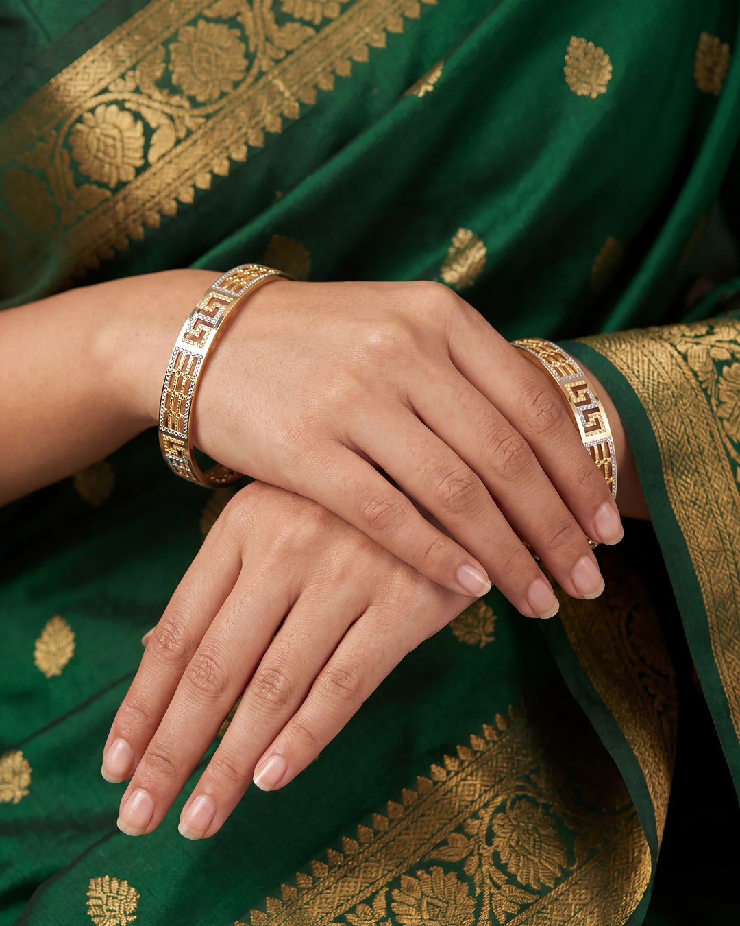 Tejal Premium Two-tone Bangles