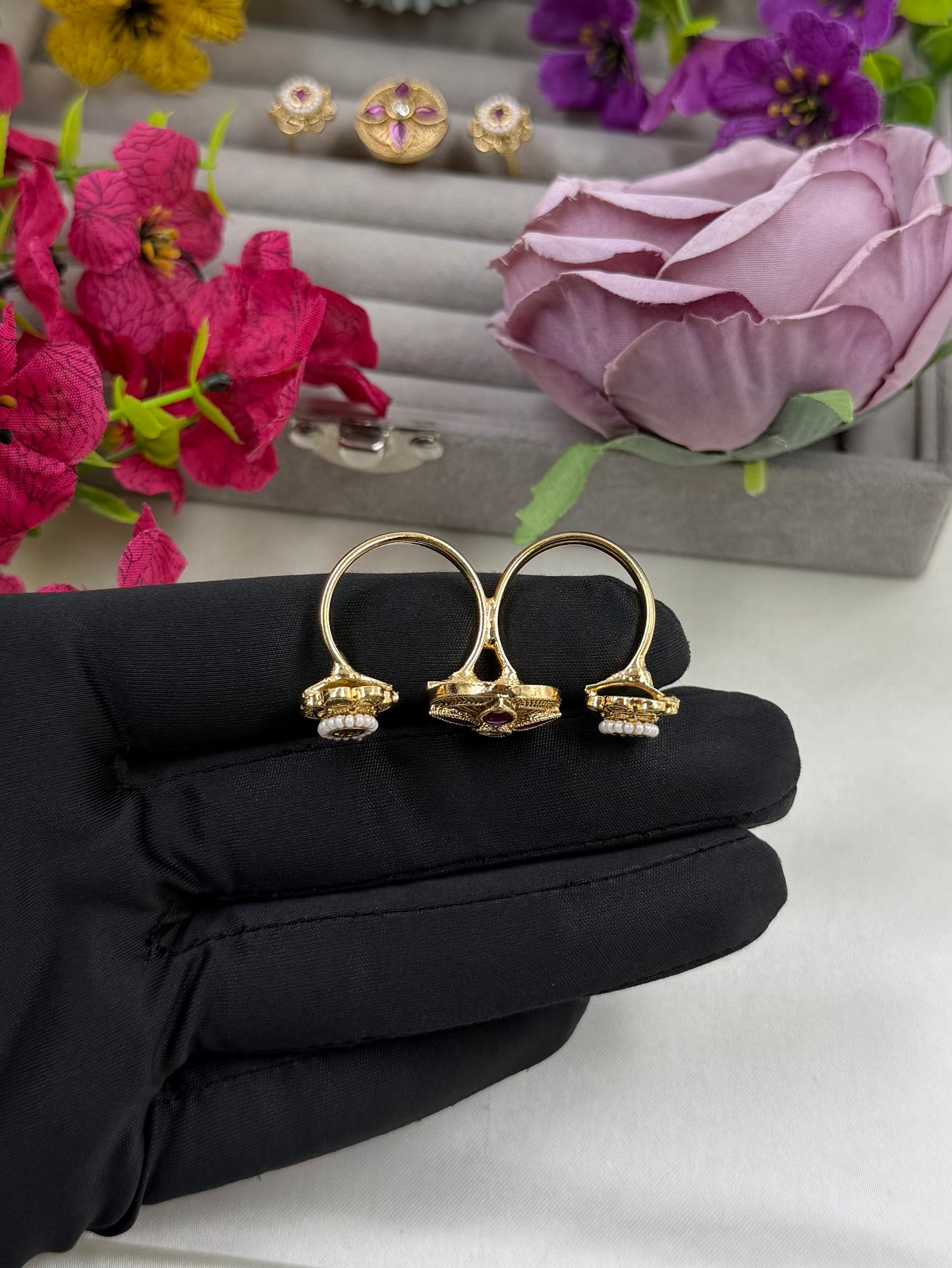 Stuti Heritage Ring (Adjustable)