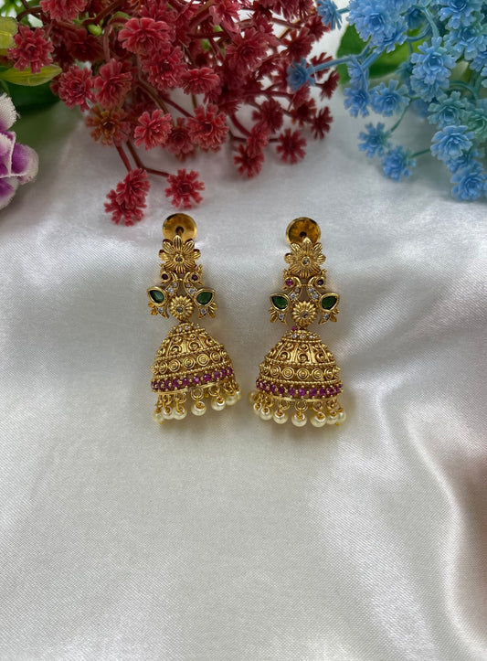 Diya Brass Jumka