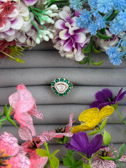 Kaira Moissanite Ring (Adjustable)