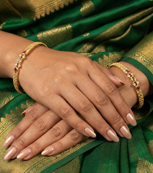 Sharvari Gold Bangles