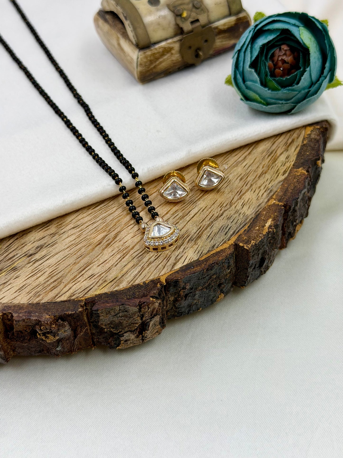 Laboni Moissanite Mangalsutra