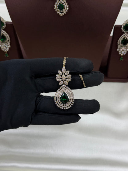 Swara Ad Victorian Choker Necklace Set