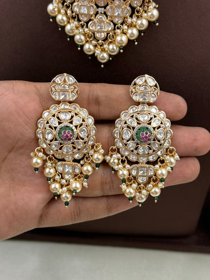 Prachi Moissanite Choker Set