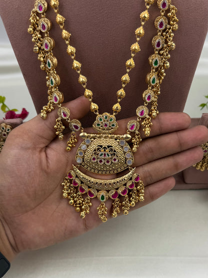 Sonakshi Chorski Heritage Long Necklace Set