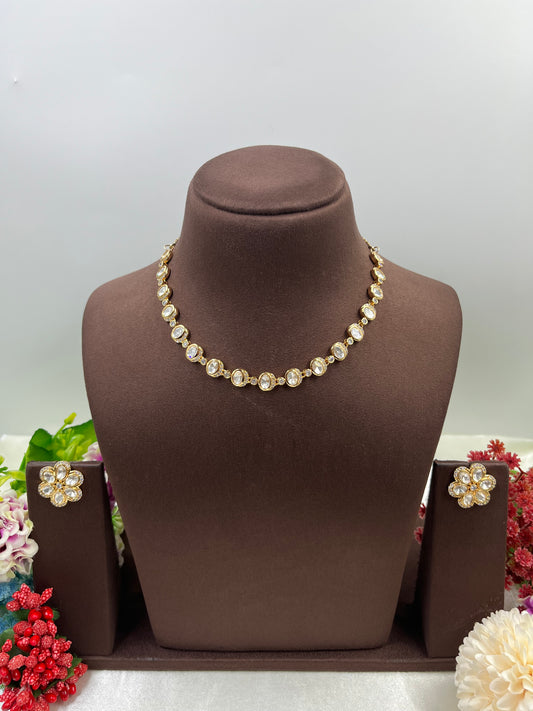 Gauri Moissanite Necklace