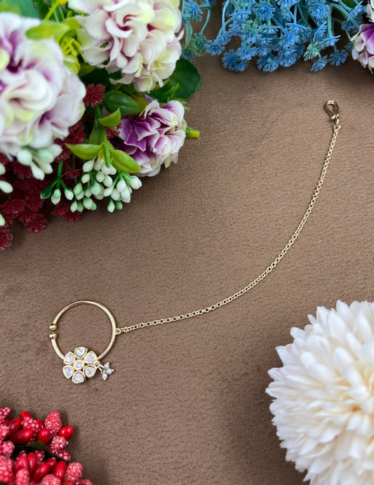 Ela Moissanite Chan Nose Ring