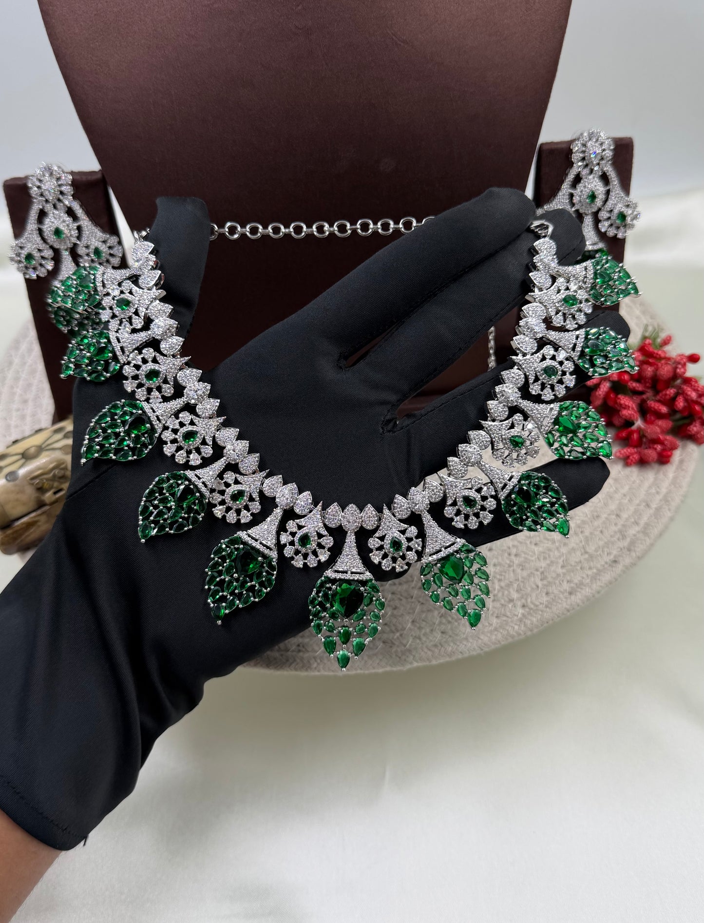 Elegant American Diamond Premium Necklace