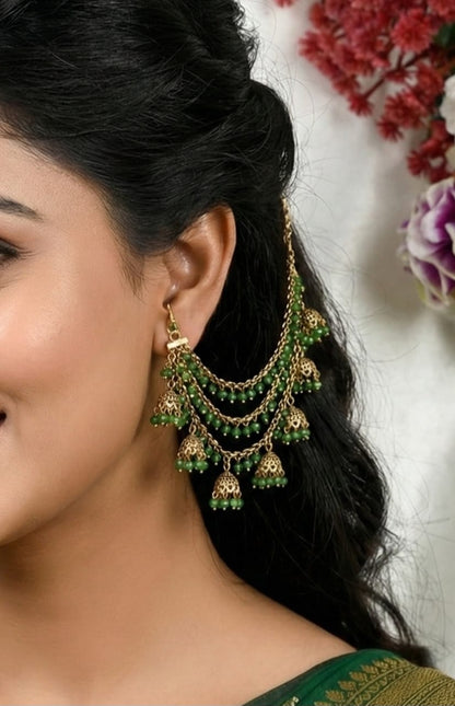 Vani Jhumka Ear Chain