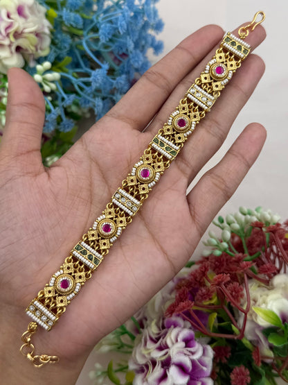 Vidhi Heritage Bracelet (Adjustable)