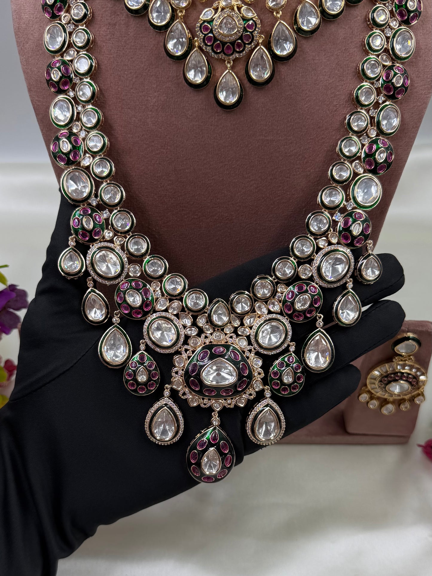 Jigna Premium Moissanite Combo Set