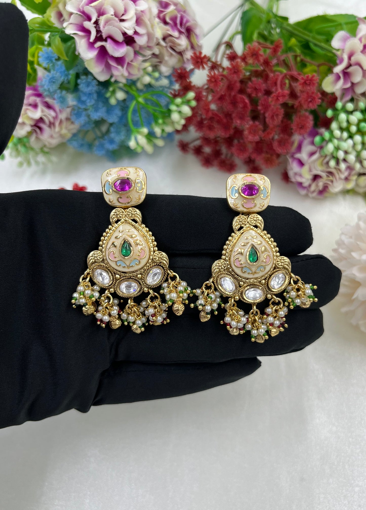 Ganga Brass Earing