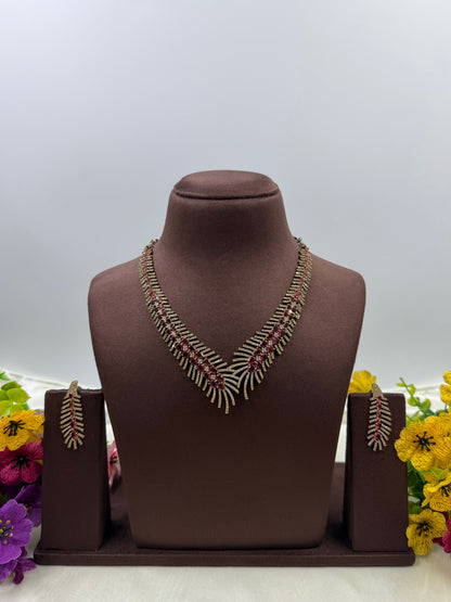 Prachi Victorian Delicate Necklace