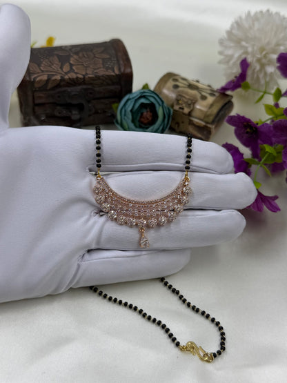 Chandelier Style Rose Gold Mangalsutra