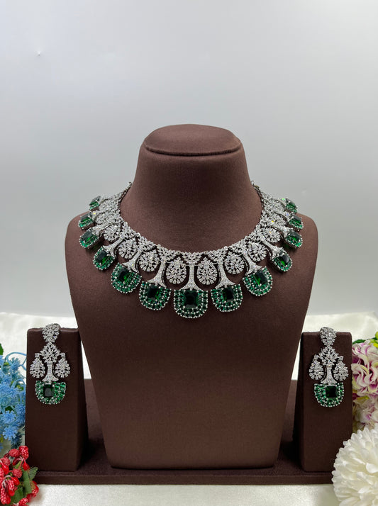 Yogita Premium American Diamond Necklace