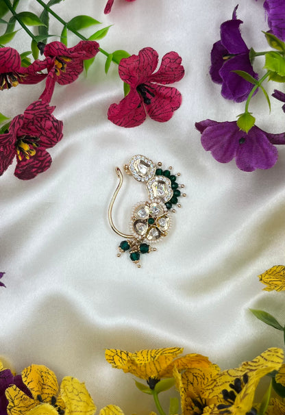 Sravani Moissanite Nose ring