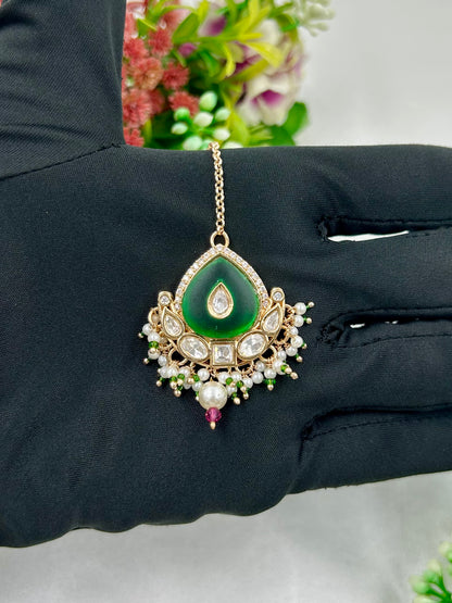 Namrata Moissanite Mang Tika