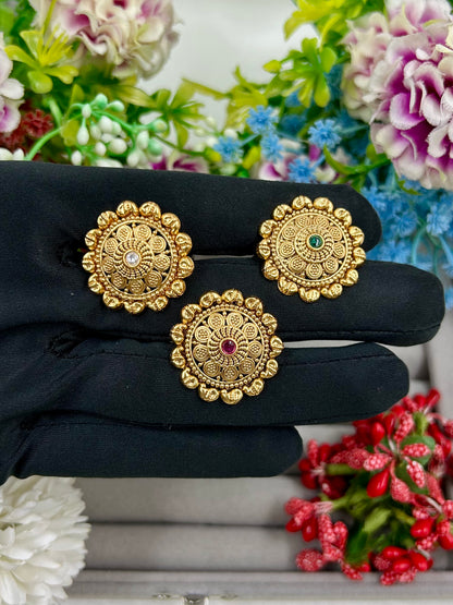Ritu Heritage Finger Ring (Adjustable)