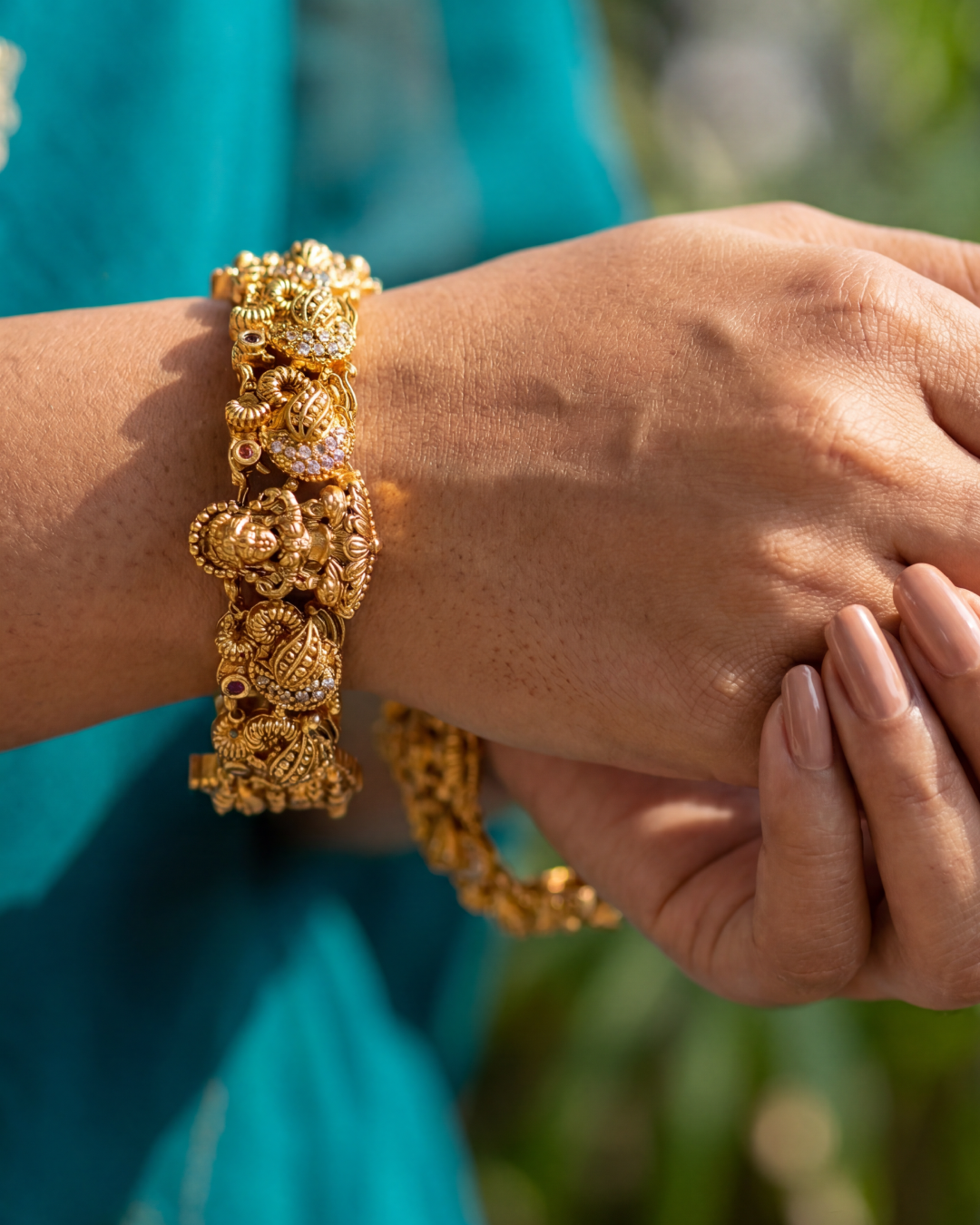 Taniya South Indian Temple Bangles