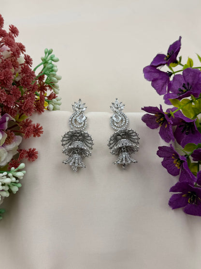 Hazel American Diamond Earring