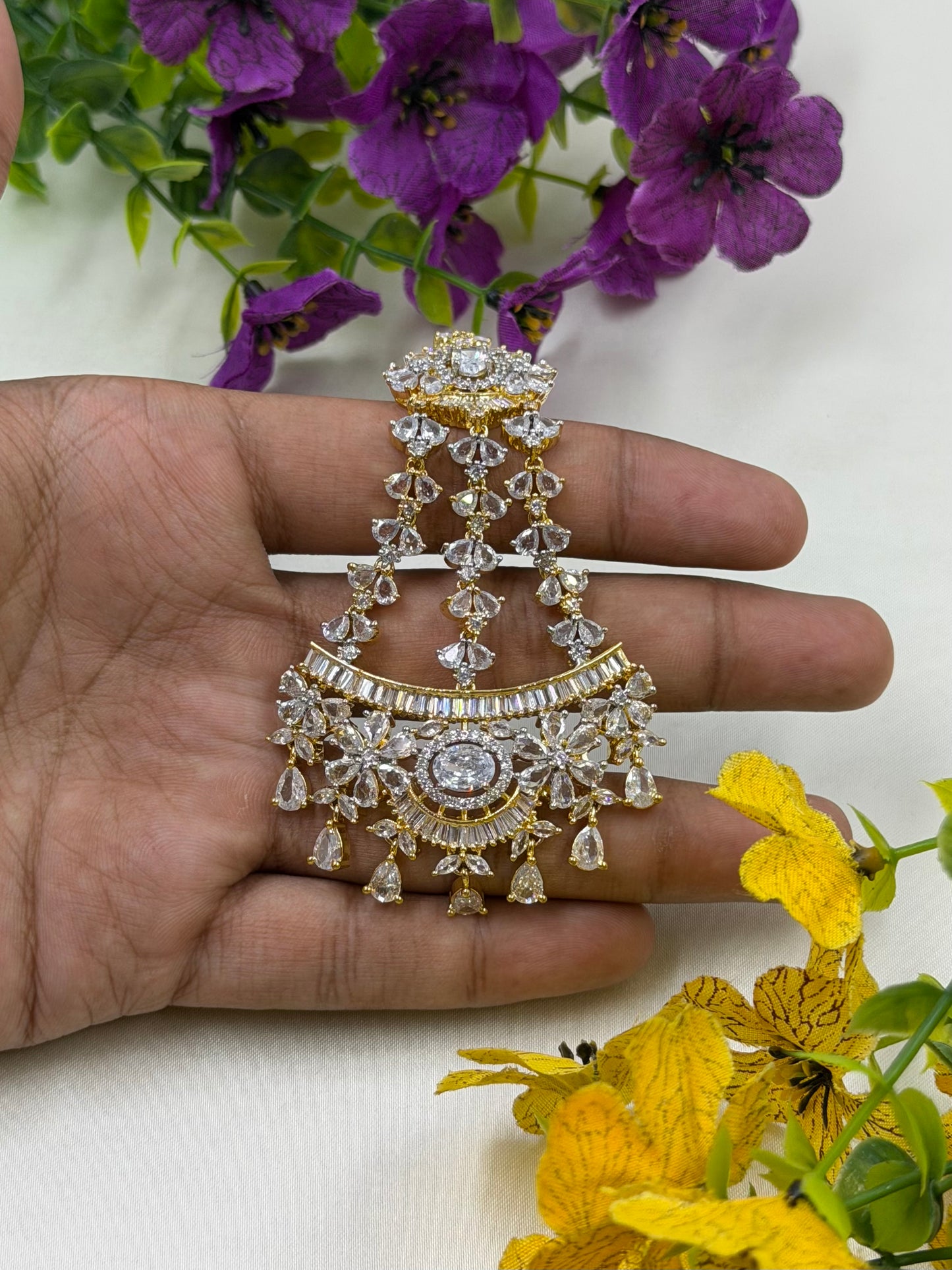 Ritika American Diamond Two Tone Passa