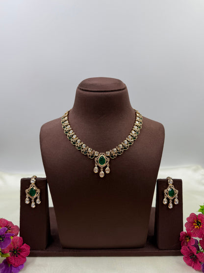 Mamta Moissanite Delicate Necklace