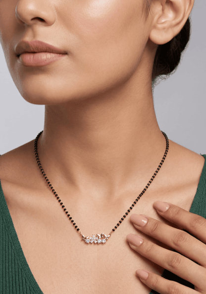 Butterfly Floral Gold Mangalsutra
