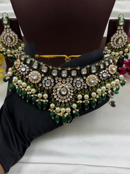 Seema Polki Kundan Choker Necklace Set