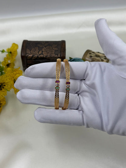 Bhumi Gold Bangles