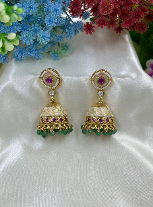 Baani Brass Jhumka