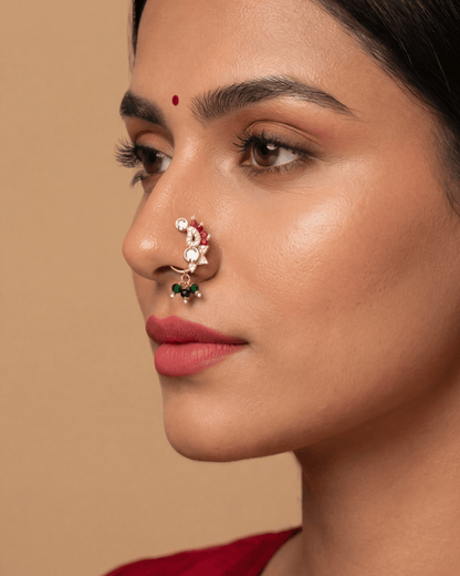 Anjana Moissanite Nose Ring