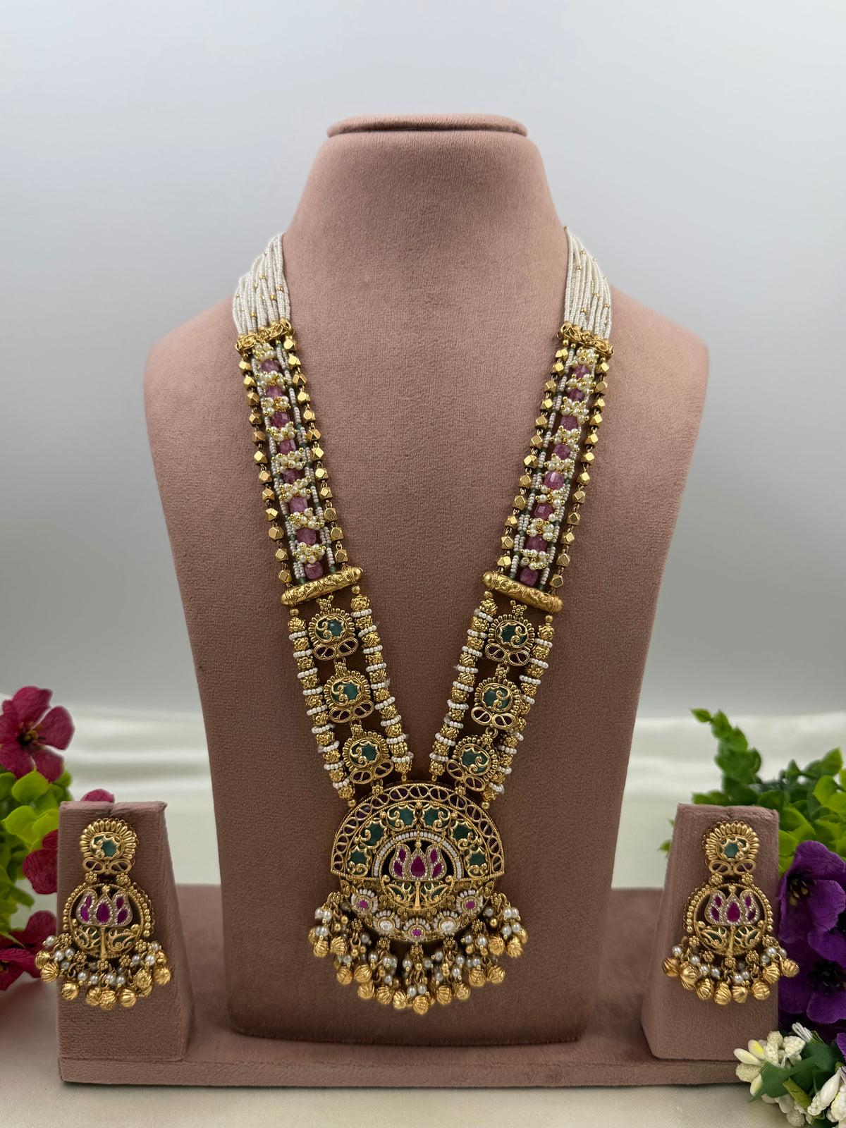 Latika Chorski Heritage Long Necklace Set