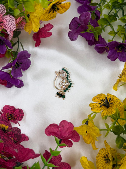 Janvi Moissanite Nose Ring