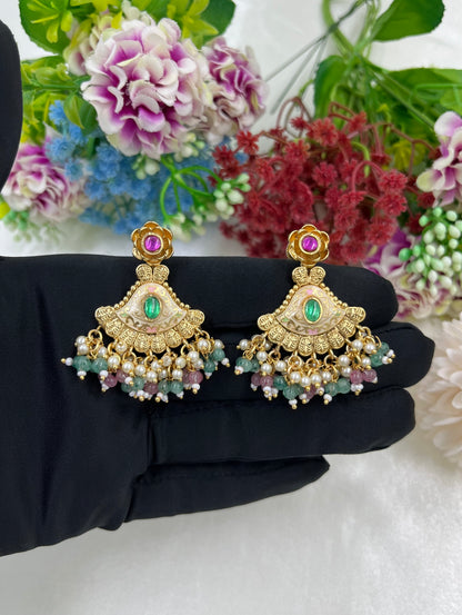 Fiza Brass Earing