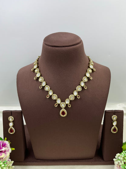 Hina Moissanite Necklace