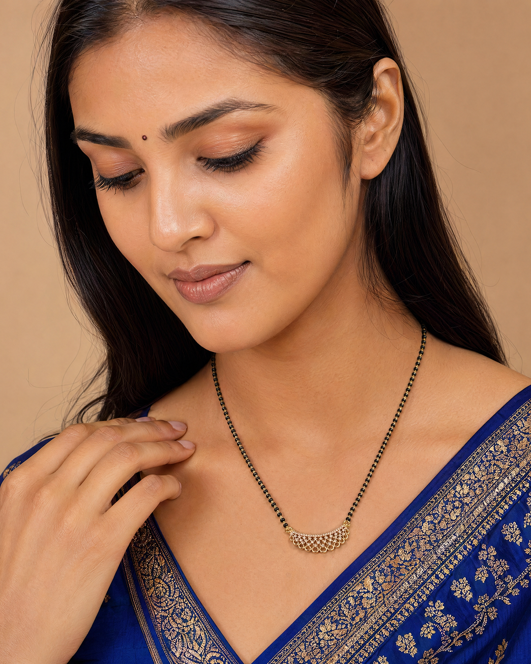 Kyra Rose Gold Mangalsutra