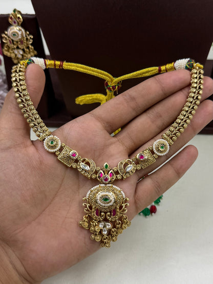 Aditi Premium Chorski Heritage Necklace