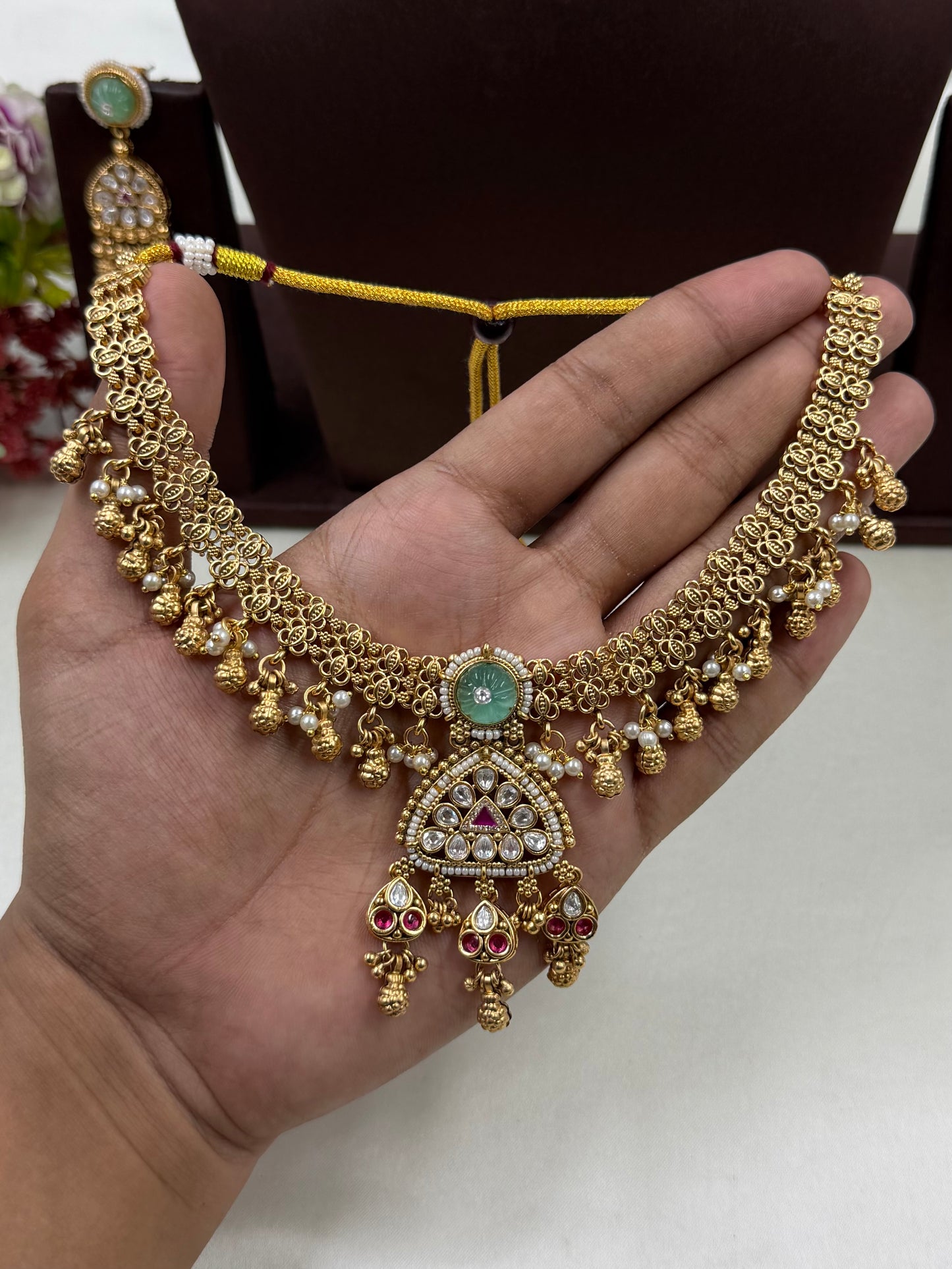 Pradnya Premium Chorski Necklace Set