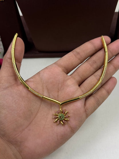 Traditional Hasli Necklace Set