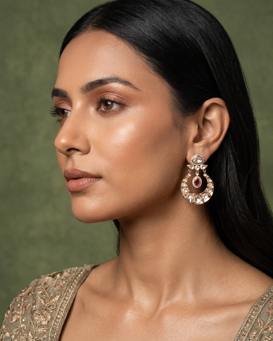 Abiha Moissanite Earring