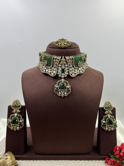 Indira Victorian Choker Necklace