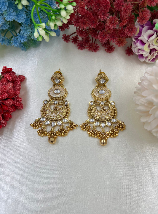 Gunjan Brass Earing