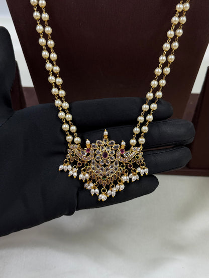 Vibha Victorian Traditional Long Necklace