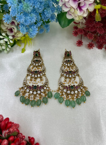 Usha Victorian Kundan Earing