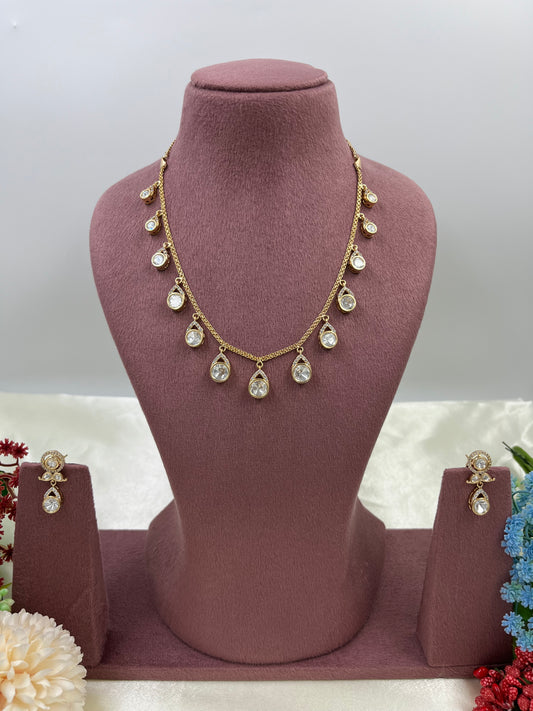 Regalia Moissanite Chain Pendant