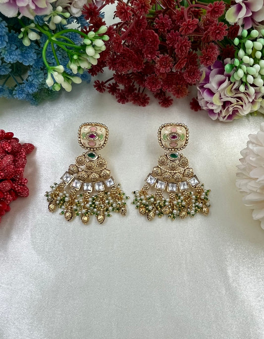 Hansa Brass Earing