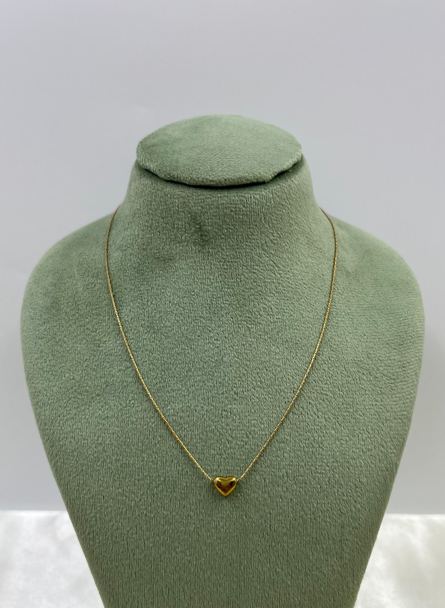 Emerald Dot Necklace