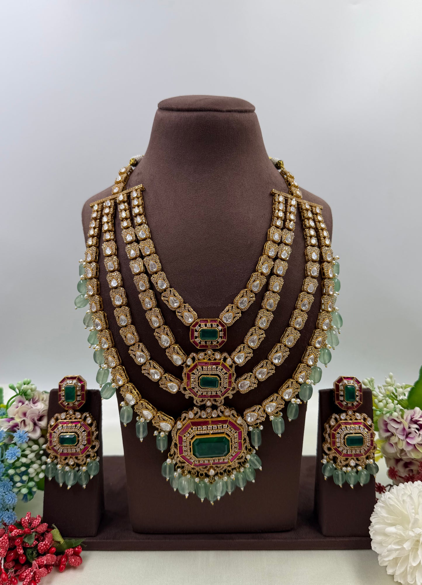 RoyalAura Moissanite Same Bridal Necklace