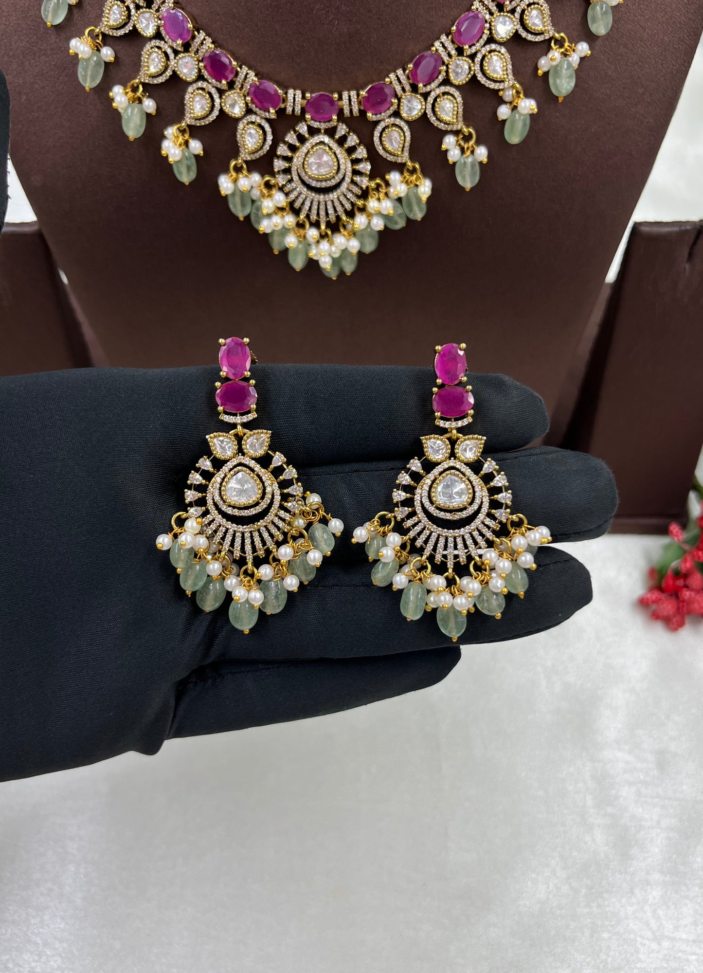 Aditi Victorian Premium Necklace